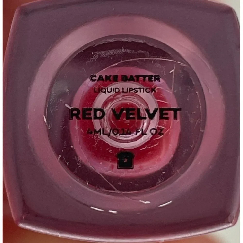 NEW Pound Cake Cake Batter Liquid Lipstick RED VELVET
